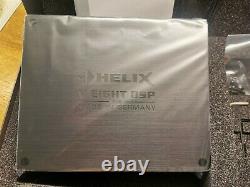 Helix VEight MK2 DSP 8channel Ampli+HELIX DIRECTOR+HELIX DMP ONE YEAR WARRANTY