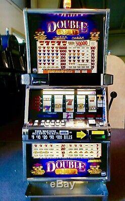 Igt Double Gold Slot Machine With One Year Warranty