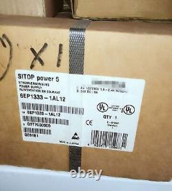 In Box Siemens 6EP1 333-1AL12 power supply 6EP1333-1AL12 One year warranty