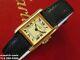 Ladies Cartier Tank, Roman Numerals Dial, Serviced With One Year Warranty