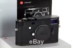 Leica M-P (Typ 240) 10773 black paint with one year of warranty // 32657,15