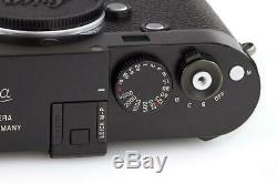 Leica M-P (Typ 240) 10773 black paint with one year of warranty // 32657,43