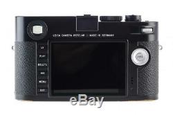 Leica M (Typ 240) 10770 black paint with one year of warranty // 32446,25