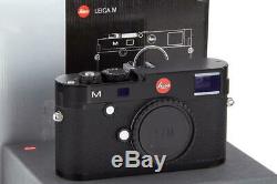 Leica M (Typ 240) 10770 black paint with one year of warranty // 32657,53