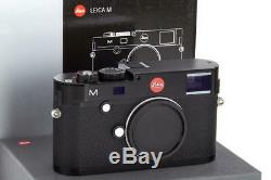 Leica M (Typ 240) 10770 black paint with one year of warranty // 32657,55