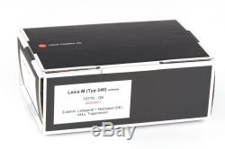 Leica M (Typ 240) 10770 black paint with one year of warranty // 32657,58