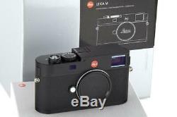 Leica M (Typ 262) 10947 black like new with one year of warranty // 32657,45