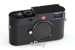 Leica M (Typ 262) 10947 black like new with one year of warranty // 32657,45