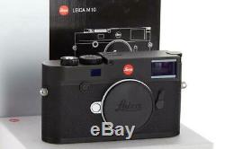 Leica M10 20000 black chrome with one year of warranty // 32446,46