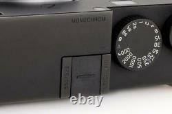Leica M10 Monochrom 20050 black chrome with one year of guarantee // 33425,4