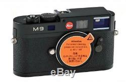 Leica M9 10704 black paint with one year of warranty // 32925,1