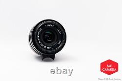 Leica SUMMICRON-M 35mm F2 f/2 ASPH. 6-Bit Black #11673 Has One Year Warranty