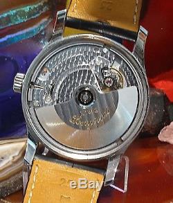Longines Avigation Automatic Date watch L2.831.4 One Year Warranty GMT swiss