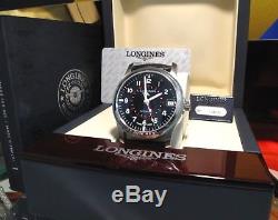 Longines heritage Avigtion Automatic watch L2.831.4 One Year Warranty GMT swiss