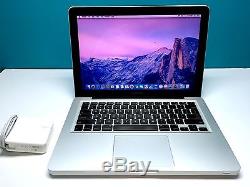 MacBook Pro 13 Pre-Retina macOS Sierra 2.4Ghz Huge 1TB HD One Year Warranty
