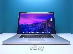 MacBook Pro 17 Apple Laptop One Year Warranty Upgraded 750 Hard Drive