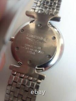 Men's Longines Stainless Steel Watch. One Year Warranty