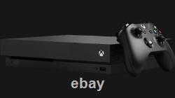 Microsoft Xbox One X 1TB Black Console with all accessories! 1 year warranty
