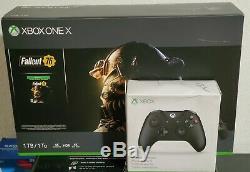 Microsoft Xbox One X 1TB Console Fallout 76 Bundle with xtras! 3 year warranty
