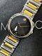 Movado Concerto Two Tone 23.1.14.1158 Refurbished One Year Warranty Box&booklet