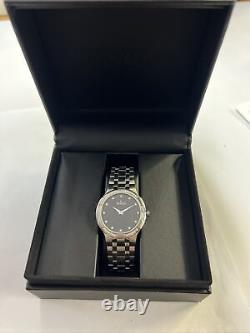 Movado Diamond Bezel 02 1 14 1005 Refurbished One Year Warranty New Box&Booklet