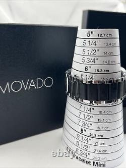 Movado Fiero Two Tone 89C6 1453 Refurbished One Year Warranty New Box&Booklet