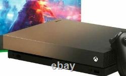 NEW 1-YEAR WARRANTY Xbox One X 1TB Console Gold Rush Limited Edition BROWN BOX