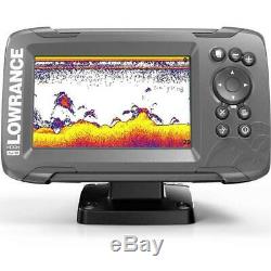NEW Lowrance HOOK 5GPS Plotter Fishfinder/Fish Finder Sonar System withTransducer