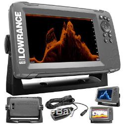 NEW Lowrance HOOK 7GPS Plotter Fishfinder/Fish Finder Sonar System withTransducer