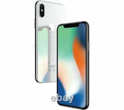 New Apple iPhone X 64GB GSM Unlocked Gray Silver In Sealed Box one year warranty
