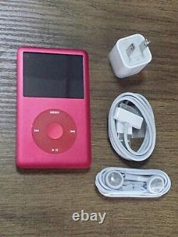 New Apple iPod Classic 7th Generation Red 160GB Sealed box One year warranty