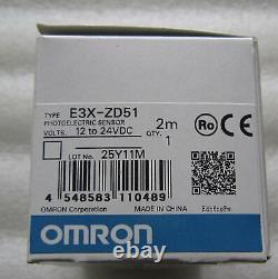 New E3X-ZD51 Photoelectric Sensor Optical Amplifier One Year Warranty #WD1