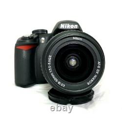 Nikon D3100 14.2MP Digital SLR Camera with 18-55 mm lens. One Year Warranty