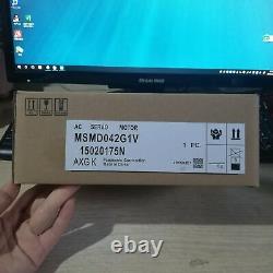 ONE For Panasonic AC Servo Motor MSMD042G1V New In Box One year warranty