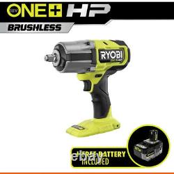 ONE+ HP 18V Brushless Cordless 4-Mode 1/2 In. High Torque Impact Wrench with 4.0