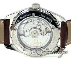 Omega Aqua Terra Railmaster Mens Watch 2502.52.00 One Year Warranty 2010