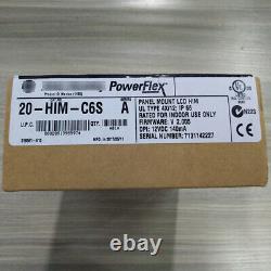 One 20-HIM-C6S Panel Mount LCD Motor Control 20HIMC6S New One Year Warranty