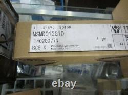 One For Panasonic AC Servo Motor MSMD012G1D New In Box One year warranty