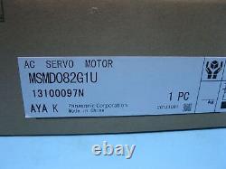 One For Panasonic AC Servo Motor MSMD082G1U New In Box One year warranty