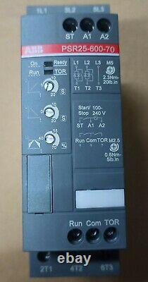 One New In box ABB Soft starter PSR25-600-70 With 1-Year warranty