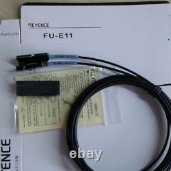 One new keyence FU-E11 Optical fiber sensor one Year Warranty