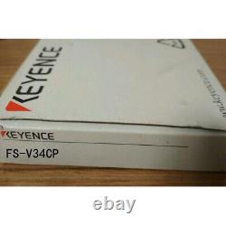 One new keyence optical fiber amplifier FS-V34CP one Year Warranty