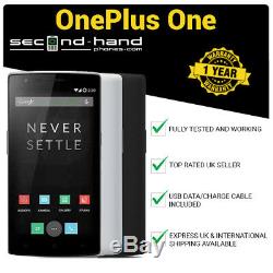 OnePlus One A0001 16/64GB 4G Unlocked Android Smartphone (1 Year Warranty)
