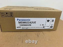 PANASONIC MSM022A2UE AC SERVO MOTOR New Expedited Shipping One Year Warranty