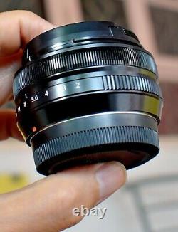 PRE-OWNED Fuji Fujinon XF 18mm f2 R Lens HARDLY USED, ONE YEAR WARRANTY + FILTER