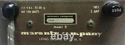 Pair of Marantz 5 Vintage Mono Bloc Tube Power Amp With One Year Full Warranty