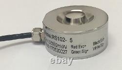Pancake Load cell 5t capacity One year Warranty