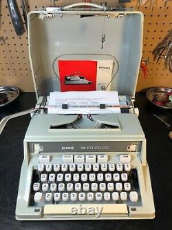 Professionally Refurbished Hermes 3000 Near Mint, One Year Guarantee, Pica 1972
