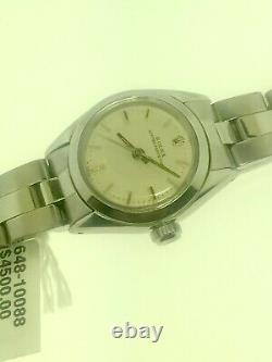 Rolex 1978 Ladies Wrist Watch Model 6718 One Year Warranty Best Offer
