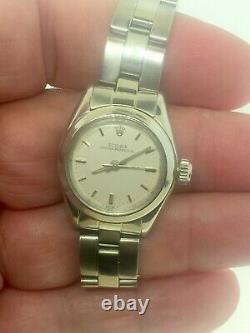 Rolex 1978 Ladies Wrist Watch Model 6718 One Year Warranty Best Offer